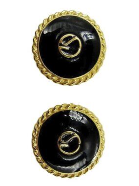 St. John Knits vintage earrings